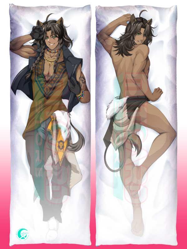 Leona Kingscholar Body pillow case TWISTED WONDERLAND Mitgard-Knight